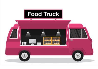 Food truck et stands de restauration à la Fête des Plantes de Drevant